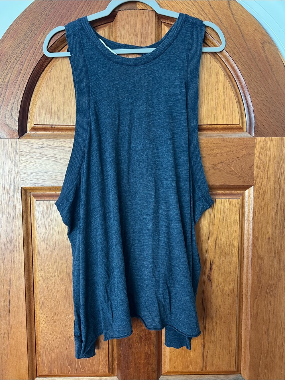 FP Movement My Time Tunic Tank Top Size Large NWT RT $48 Navy Blue